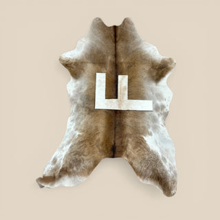 Initial calf hide 3-4’