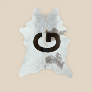 Initial calf hide 3-4’