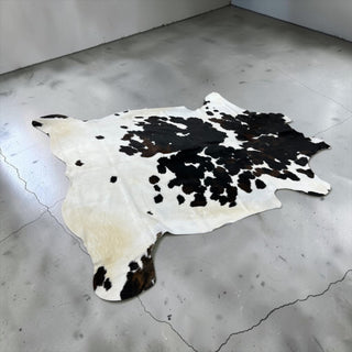 6.9x6.4ft Brazilian cowhide rug (c11)