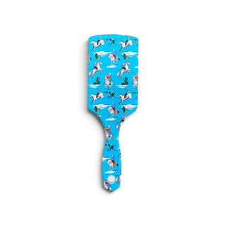 Turquoise dessert hairbrush