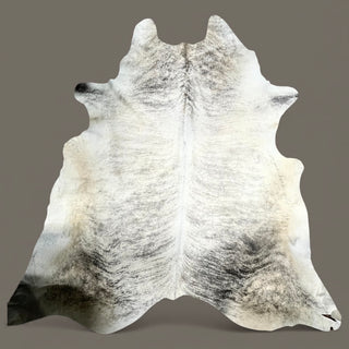 6-7’ brindle cowhide rug (m14)
