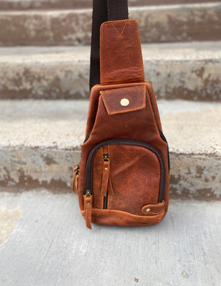 Classic Leather Fanny/Sling Bag