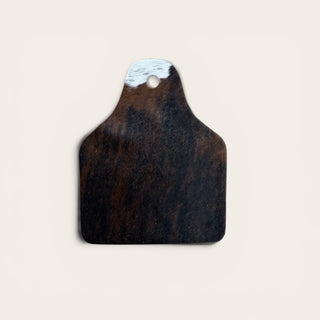Small cowhide cow tag