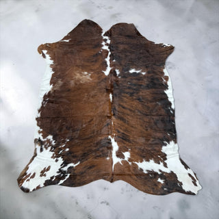 6.5x5.8ft Brazilian cowhide rug (b11)