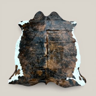 6-7’ Brazilian cowhide rug (j29)