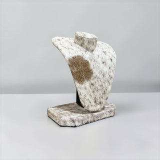 Small all cowhide necklace display  (a17)