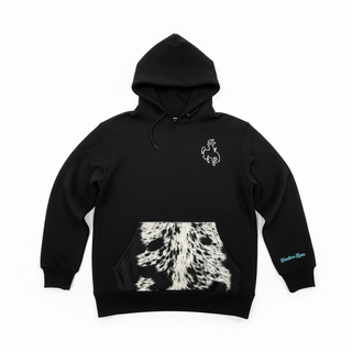 Cowboy cowhide hoodie