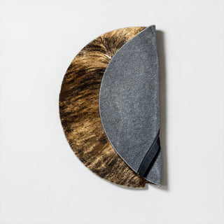 3x3ft brindle all cowhide tree skirt