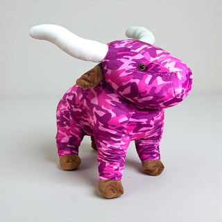 Large farm pal - pink camo Longhorn