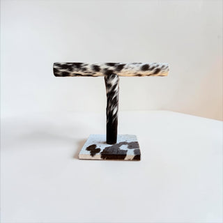 Brown all cowhide bracelet display
