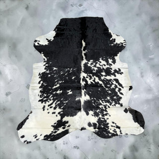 6.9x6.2ft Brazilian cowhide rug (c14)