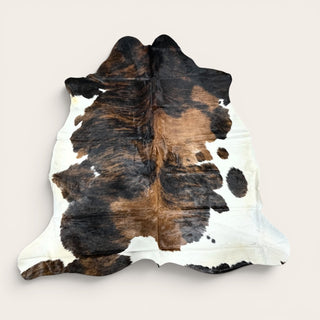 H6.5 x 6.6w ft Brazilian cowhide rug ($04)