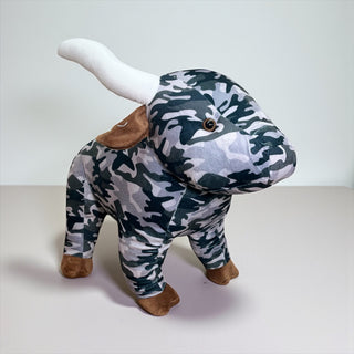 Large farm pal - gray camo Longhorn