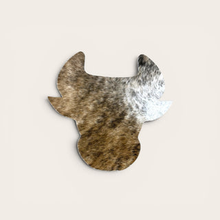 Bull cowhide decorative mats