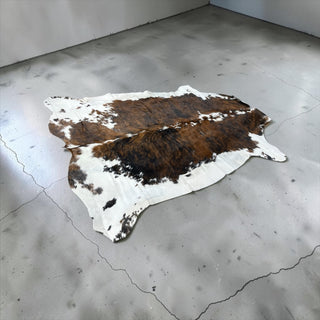 6.3x6.3ft Brazilian cowhide rug (c3)