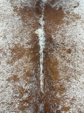 Premium Cowhide Area Rug - Tan Salt & Pepper
