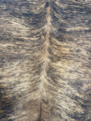 Premium Cowhide Area Rug - Medium Brindle