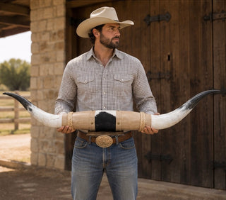 3.8ft Longhorn mount (As09)