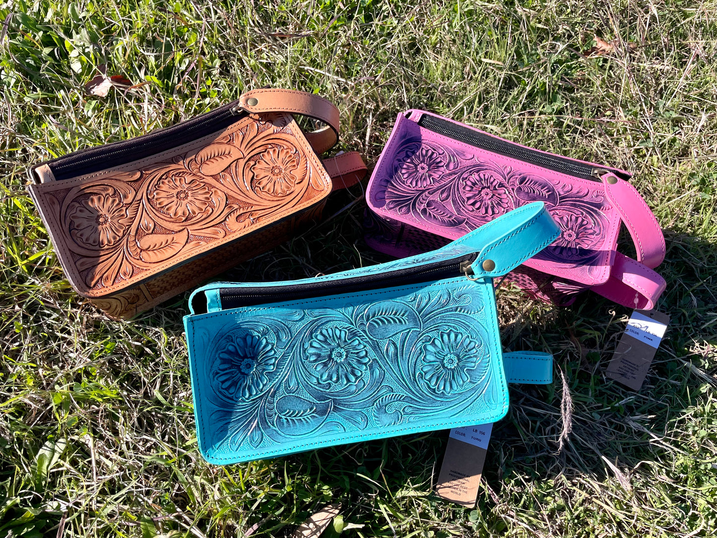 Tooled Toiletry Bag