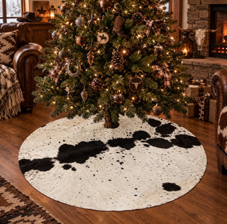 5x5ft genuine cowhide treeskirt (a24)