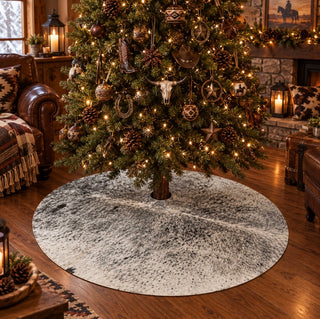 5x5ft genuine all cowhide treeskirt (a26)