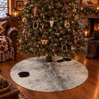 5x5ft genuine cowhide treeskirt (a29)