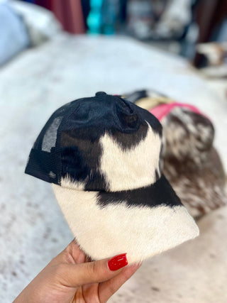 Cowhide Ball Cap