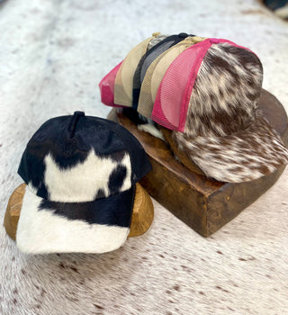 Cowhide Ball Cap