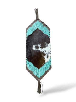 Mini Cowhide Fringe Table Runner (SP5)