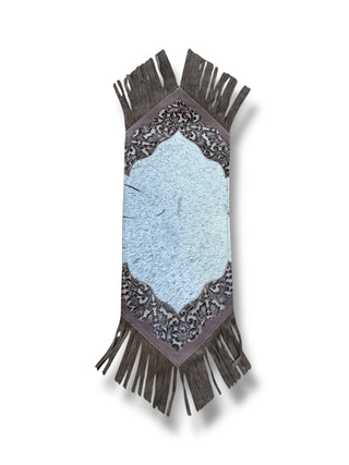 Mini Cowhide Fringe Table Runner (MT15)