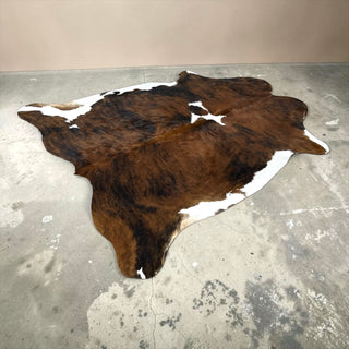 6.6x5.9ft Brazilian cowhide rug (a2)