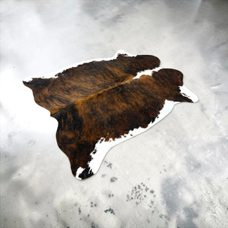 6x6ft Brazilian cowhide rug (a5)