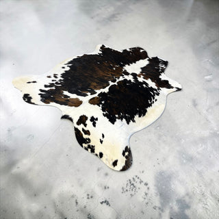 6.2x5.2ft Brazilian cowhide rug (a19)