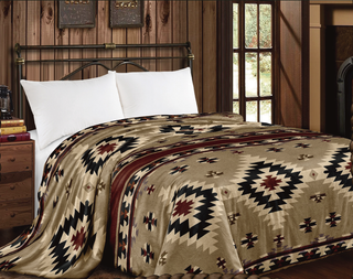 Southwestern Aztec Mia king size blanket