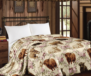 Highlands Mia king size blanket