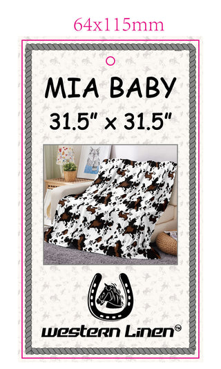 Baby Throw Blanket- 7 Designs