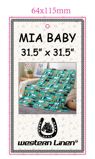 Baby Throw Blanket- 7 Designs