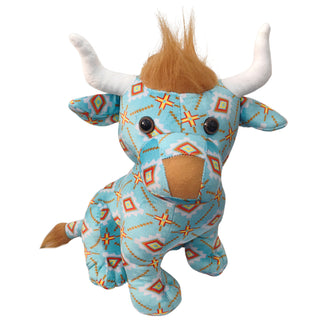 Baby Blue Highland Plush Toy- Farm Pals