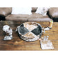 Cowhide Round Tray