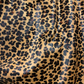 Leopard on Caramel Cowhide Rug