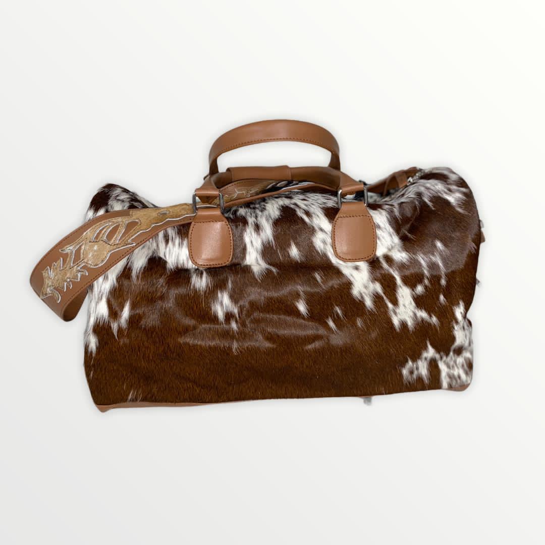 Exotic Classic Cowhide Duffle Bag