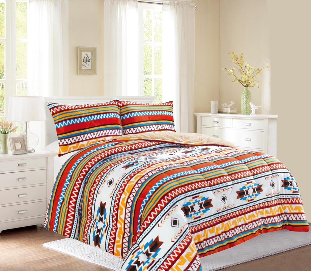 Western style 3Pc Bed Set